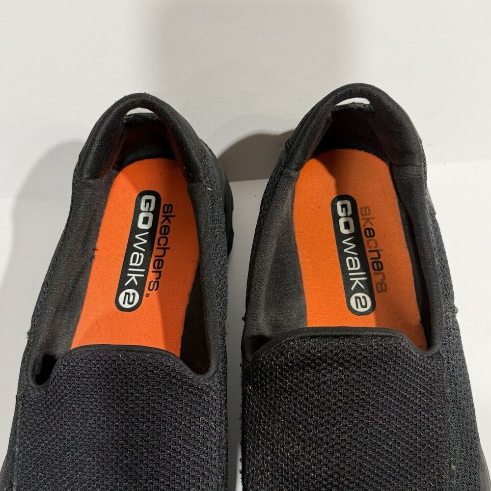 Skechers GO WALK 2 Men's Black Slip On Sneakers Shoes Size 11 - Picture 11 of 16